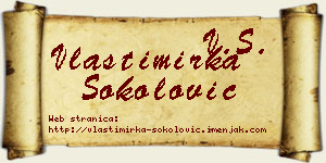 Vlastimirka Sokolović vizit kartica